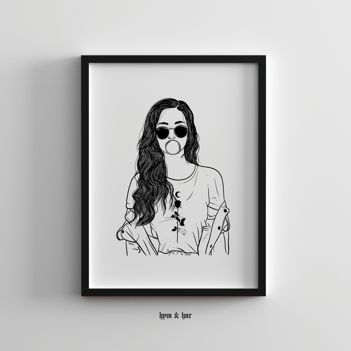 She Rose Print - Digital Download