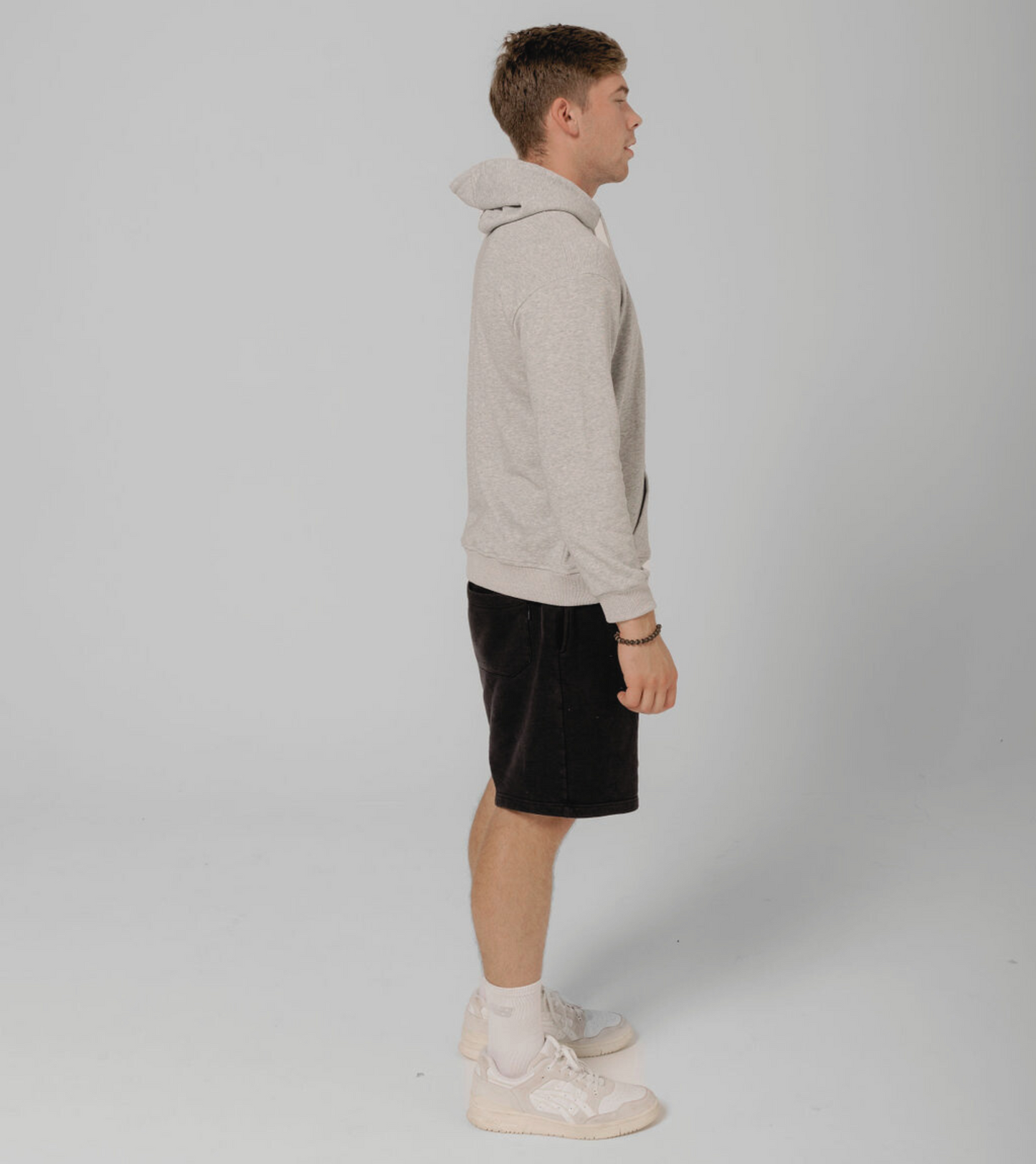 HYM & HUR HOODIE - GREY