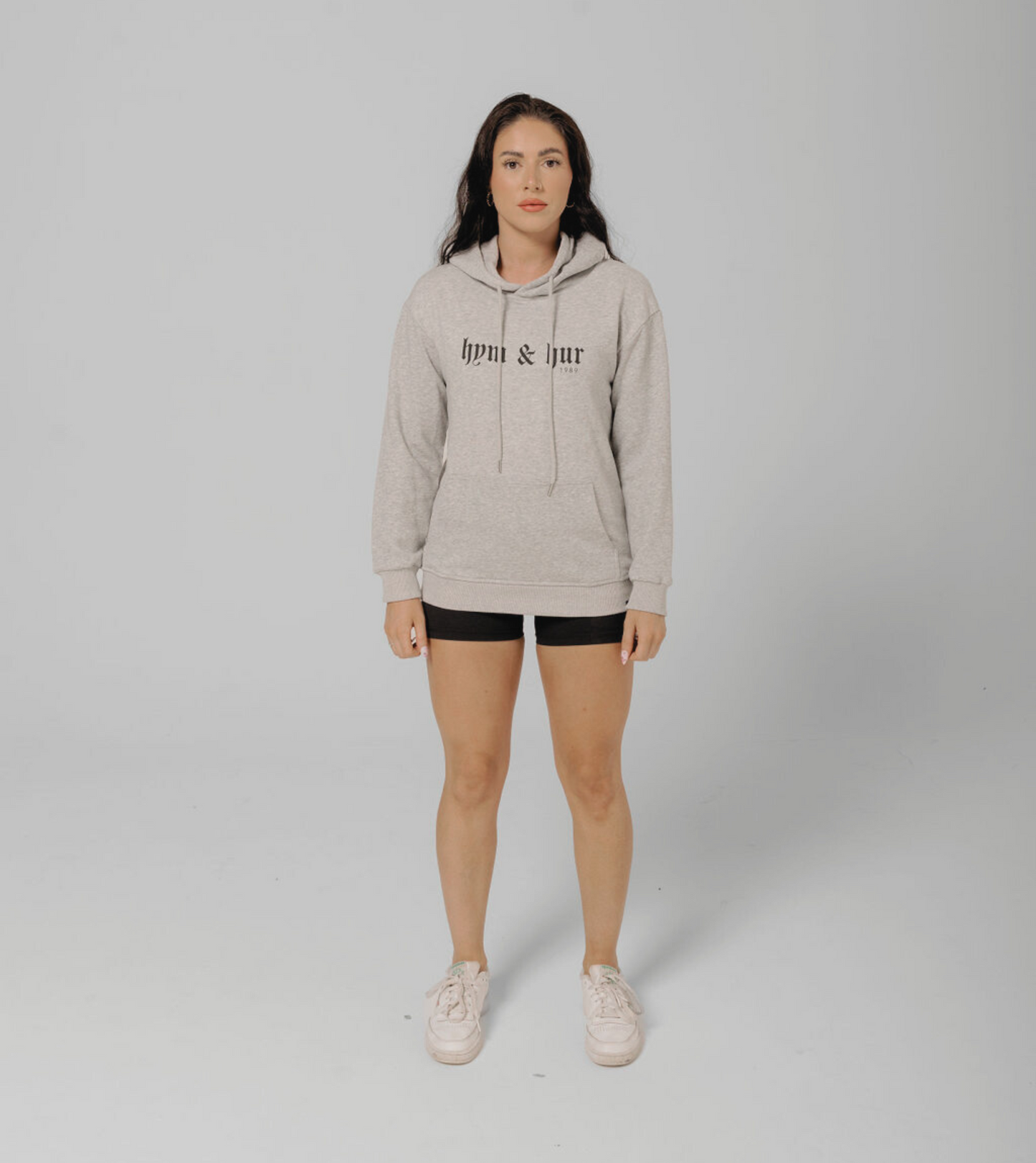 HYM & HUR HOODIE - GREY