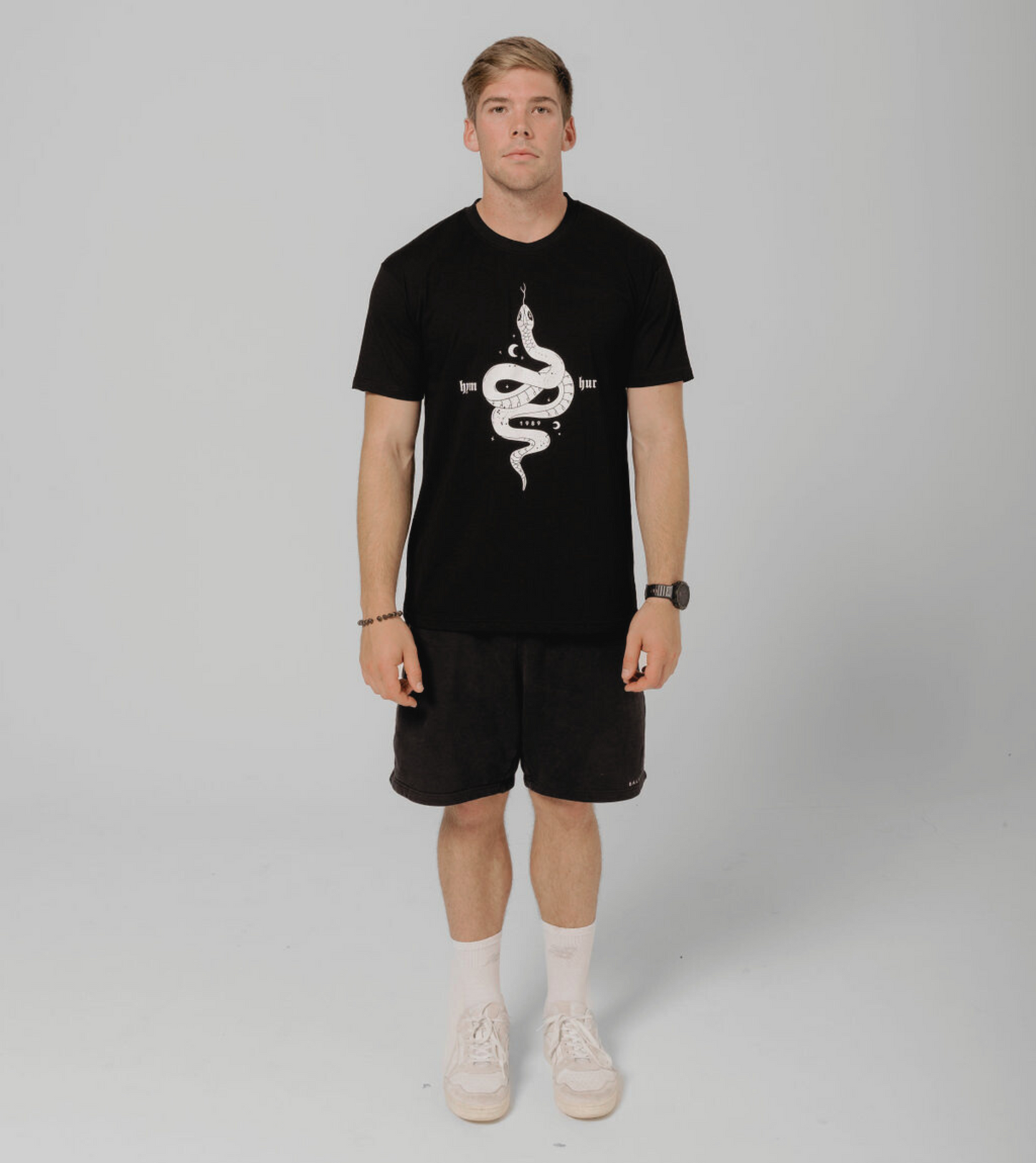 SERPENT TEE - BLACK