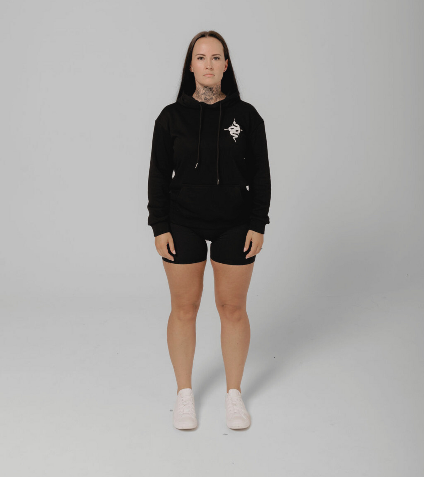 SERPENT HOODIE - BLACK