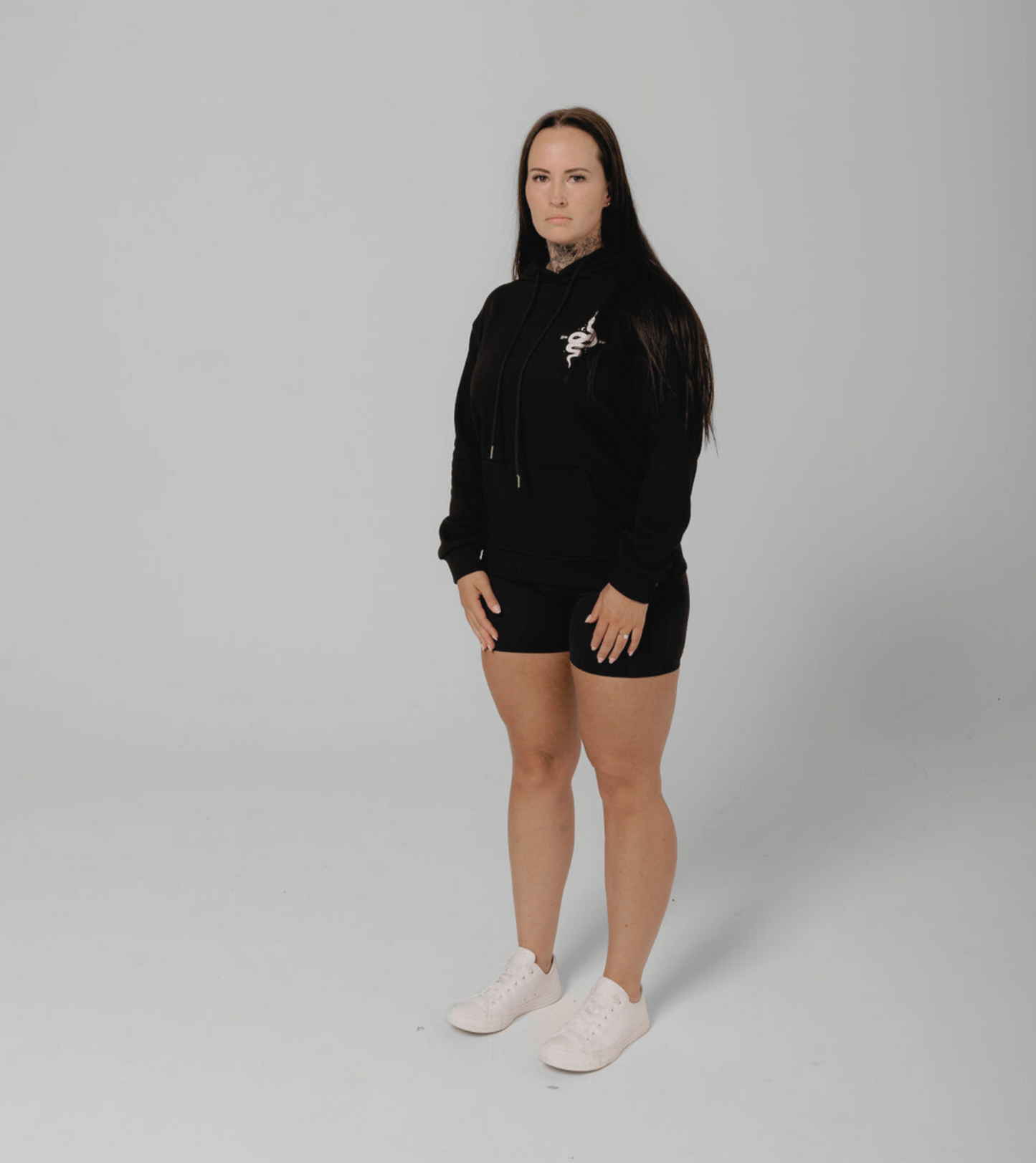 SERPENT HOODIE - BLACK