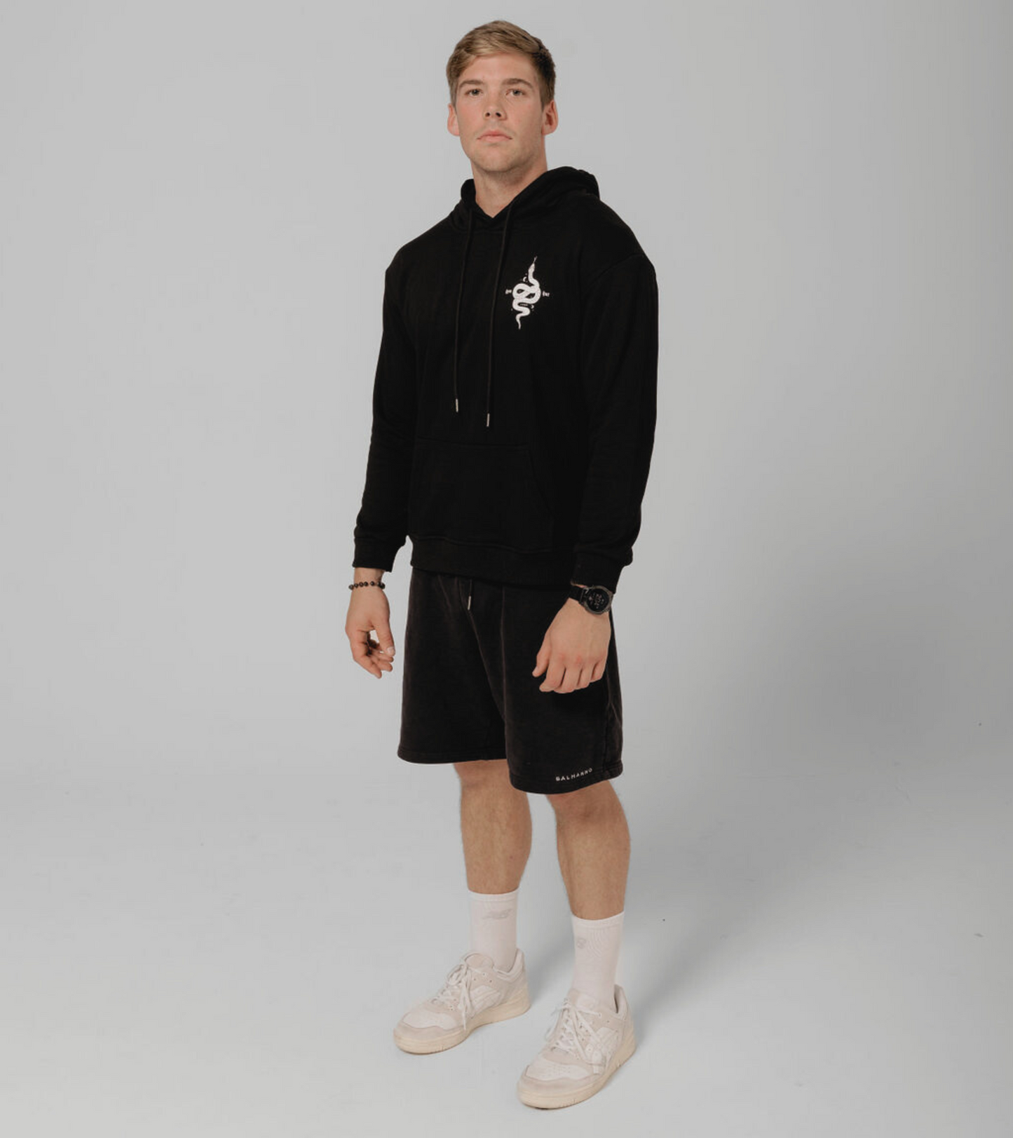 SERPENT HOODIE - BLACK