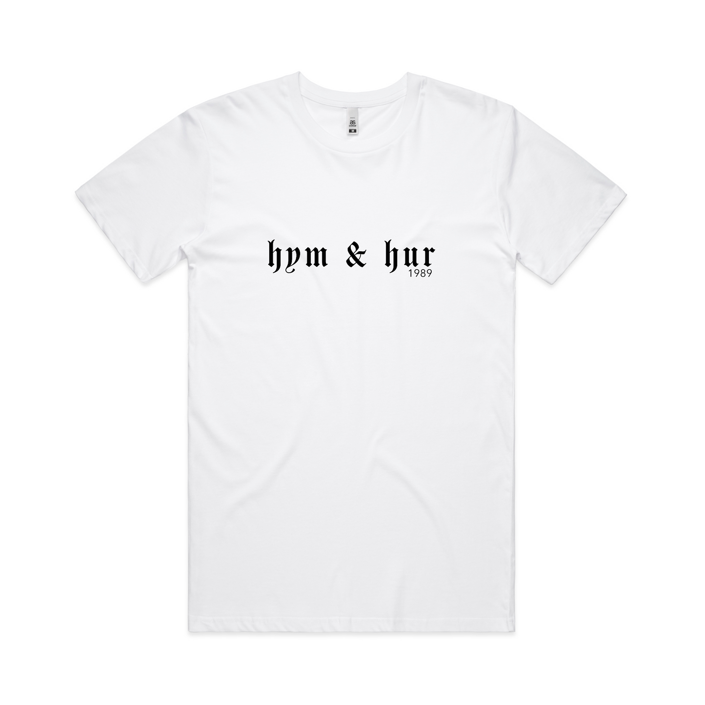 HYM AND HUR TEE - WHITE