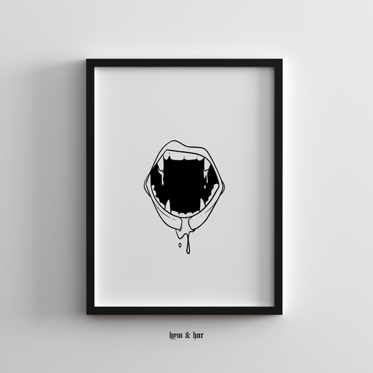 Suck your Blood Print - Digital Download