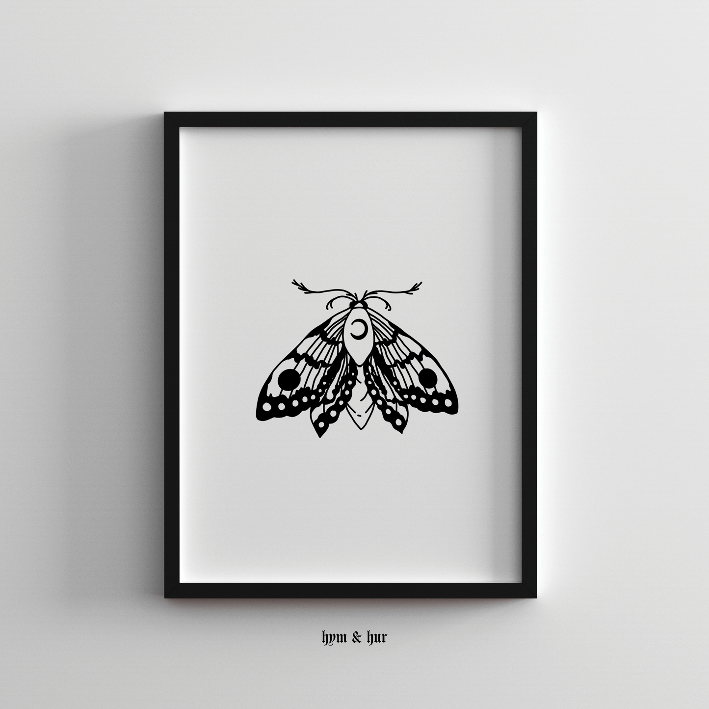 Moth Print - Digital Download