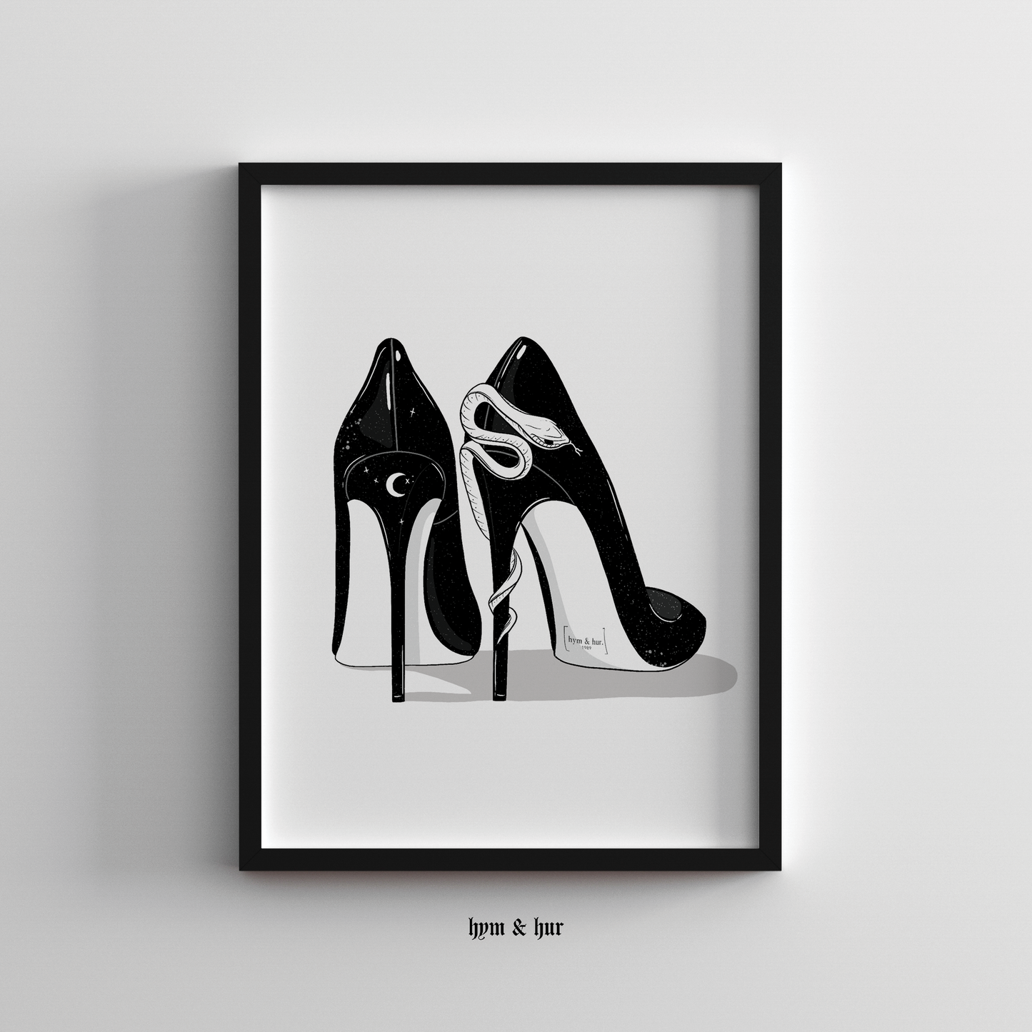 Snake Heels Print - Digital Download