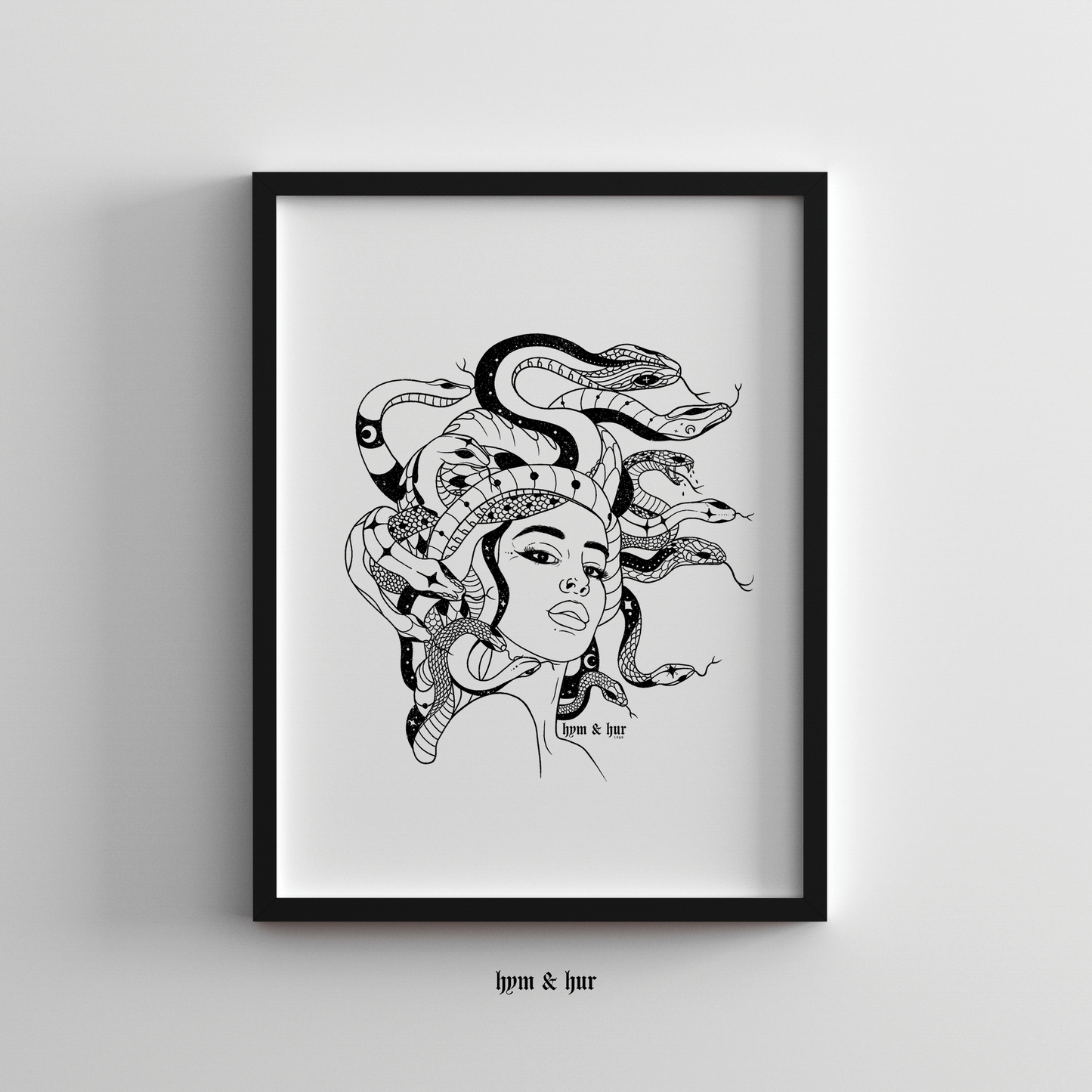 She Hisses Print - Digital Download