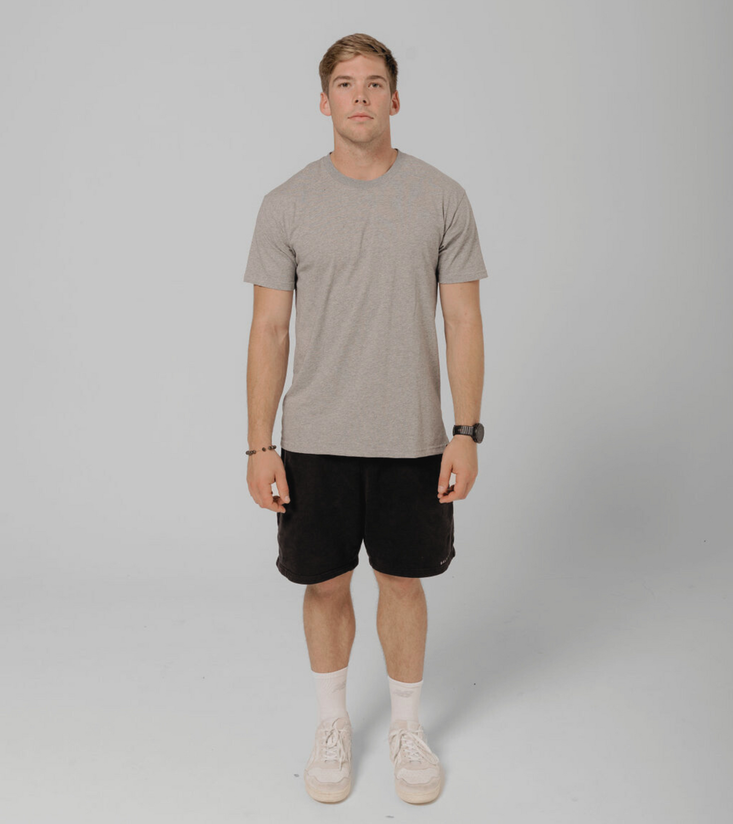 BAD BLOOD ROSE TEE - GREY